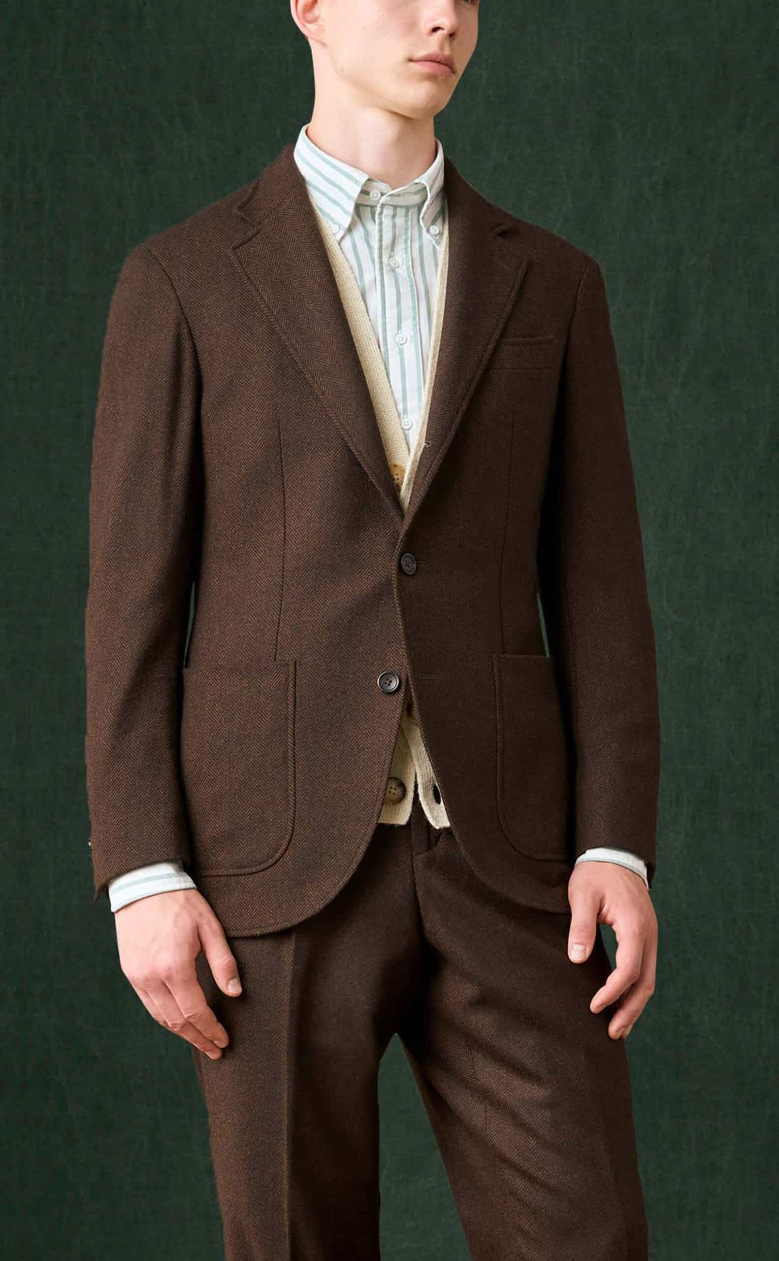 Brown Tweed Sport Coat
