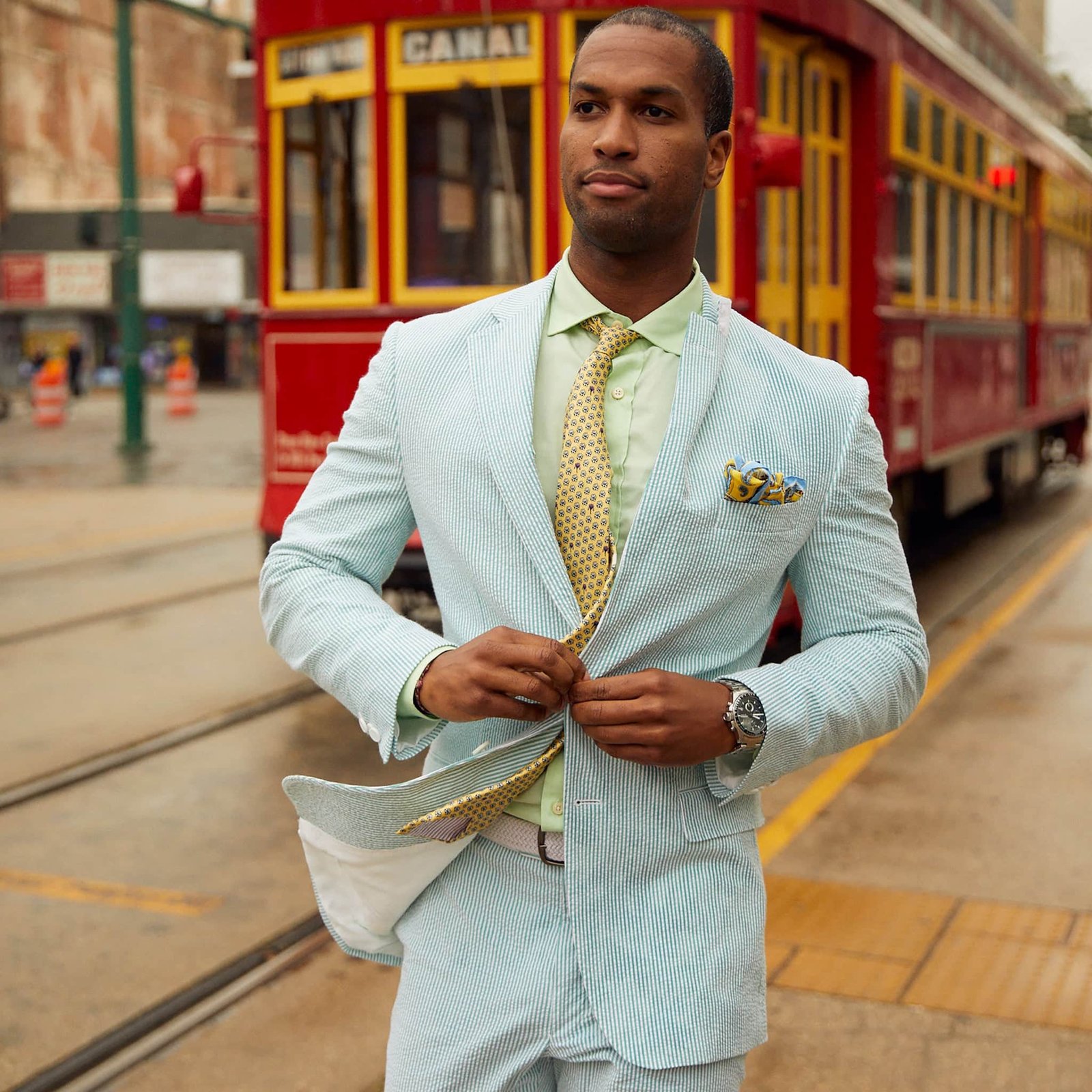 Seersucker Sport Coat